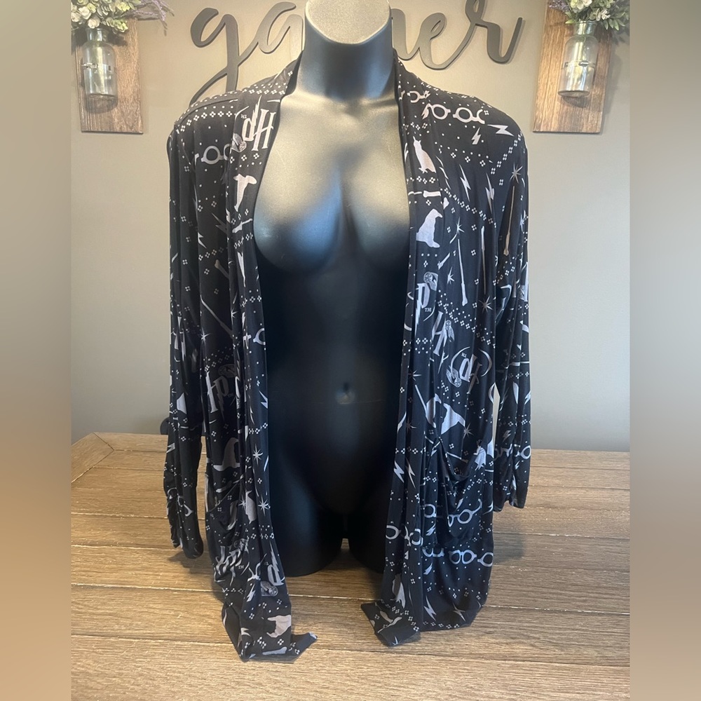 Super Soft Knit Open Front Cardigan - Harry Potter